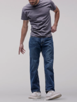 Lee Men 100% Cotton Regular Fit Straight Leg Jean Lieutenant Clothing 480T503