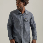 Lee Men 101 70's Denim Overshirt Dry Clothing 480T914
