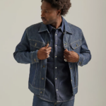 Lee Men 101 Rider Jacket Dry - Dark Wash Clothing 480T1127