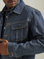 Lee Men 101 Rider Jacket Dry - Dark Wash Clothing 480T1127 - Image 3