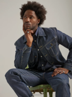 Lee Men 101 Rider Jacket Dry - Dark Wash Clothing 480T1127 - Image 4