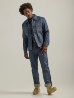 Lee Men 101 Rider Jacket Dry - Dark Wash Clothing 480T1127 - Image 6