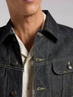 Lee Men 101 Rider Jacket Original Blue Clothing 480T1126 - Image 4