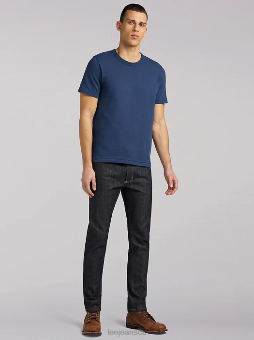 Lee Men 101 Rider Slim Fit Jean Dry Indigo Clothing 480T618 - Image 1