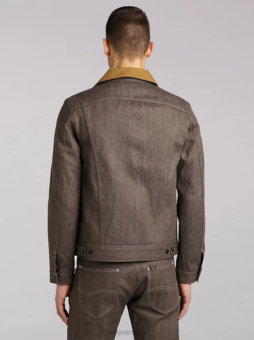 Lee Men 101 Storm Rider Jacket Dry - Brown Clothing 480T1125 - Image 2