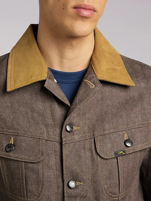 Lee Men 101 Storm Rider Jacket Dry - Brown Clothing 480T1125 - Image 4