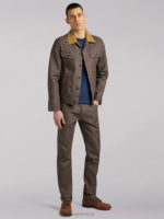 Lee Men 101 Storm Rider Jacket Dry - Brown Clothing 480T1125 - Image 5