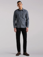 Lee Men 101 Western Shirt Dry Clothing 480T934 - Image 4