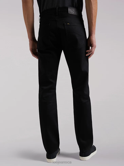 Lee Men 101 Z Relaxed Fit Straight Leg Jean Dry Black Clothing 480T600 - Image 2