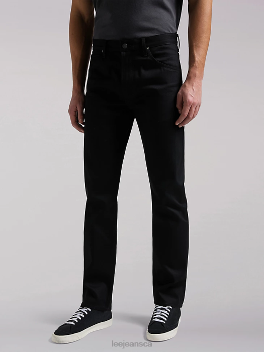 Lee Men 101 Z Relaxed Fit Straight Leg Jean Dry Black Clothing 480T600 - Image 3