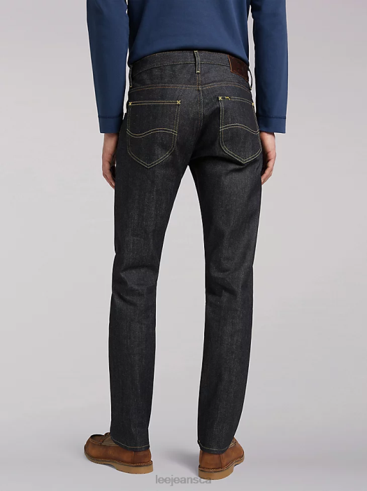 Lee Men 101 Z Relaxed Fit Straight Leg Jean Dry Indigo Clothing 480T601 - Image 2