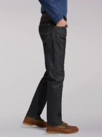 Lee Men 101 Z Relaxed Fit Straight Leg Jean Dry Indigo Clothing 480T601 - Image 4