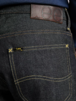 Lee Men 101 Z Relaxed Fit Straight Leg Jean Dry Indigo Clothing 480T601 - Image 5