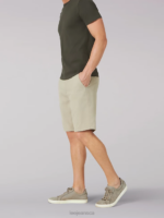 Lee Men Airflow Short Khaki Heather Clothing 480T1098 - Image 3