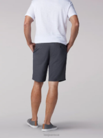 Lee Men Airflow Shorts Grey Heather Clothing 480T1100 - Image 2