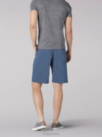 Lee Men Airflow Shorts Indigo Heather Clothing 480T1101 - Image 2