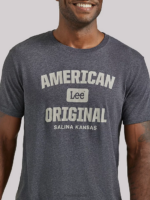 Lee Men American Original Graphic Tee Caviar Clothing 480T848 - Image 3