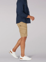 Lee Men Brooklyn Cargo Short Oscar Khaki Clothing 480T995 - Image 3