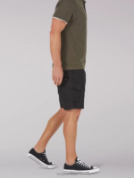 Lee Men Brooklyn Cargo Short Union-Alls Black Clothing 480T997 - Image 3