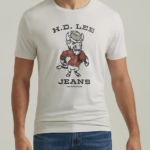 Lee Men Bull Graphic Tee Lunar Rock Clothing 480T875