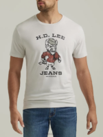 Lee Men Bull Graphic Tee Lunar Rock Clothing 480T875