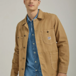 Lee Men Canvas Workwear Loco Jacket Clay Clothing 480T1119