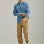 Lee Men Canvas Workwear Pant Clay Clothing 480T794
