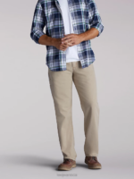 Lee Men Carpenter Jean Khaki Canvas Clothing 480T649