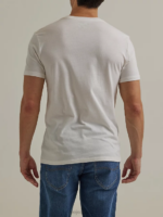 Lee Men Collegiate Graphic Tee Marshmallow Heather Clothing 480T887 - Image 2