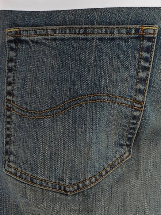 Lee Men Custom Fit Loose Straight Leg Jean (Big&Tall) Worn Stone Clothing 480T583 - Image 4