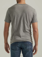 Lee Men Durable Workwear Graphic Tee Graphite Clothing 480T868 - Image 2