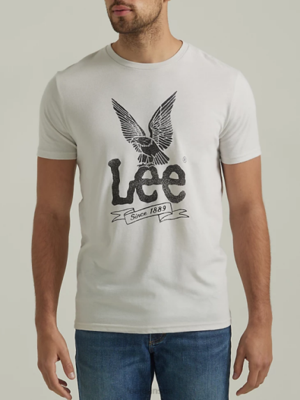 Lee Men Eagle 1889 Graphic Tee Lunar Rock Clothing 480T891