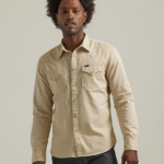 Lee Men European Collection - 101 Western Shirt Alabaster Clothing 480T931