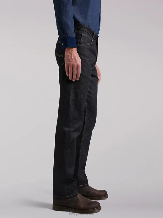 Lee Men European Collection 101Z Cinched Back Relaxed Fit Straight Leg Jean Dry Clothing 480T539 - Image 3
