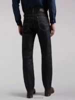 Lee Men European Collection 101Z Cinched Back Relaxed Fit Straight Leg Jean Dry Clothing 480T539 - Image 4