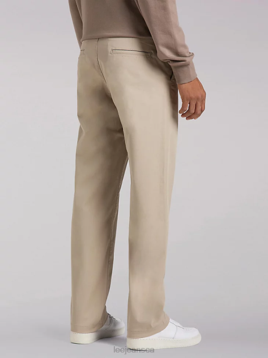 Lee Men European Collection Chetopa Relaxed Fit Chino Stone Clothing 480T787 - Image 3