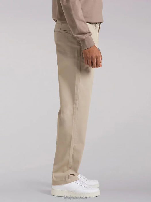 Lee Men European Collection Chetopa Relaxed Fit Chino Stone Clothing 480T787 - Image 4