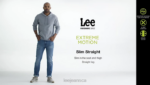 Lee Men Extreme Motion 4-Way Stretch Slim Straight Jean Admiral Clothing 480T633 - Image 7