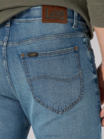 Lee Men Extreme Motion 4-Way Stretch Slim Straight Jean High King Clothing 480T631 - Image 5