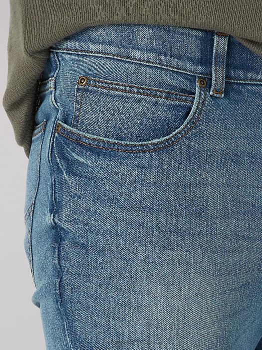 Lee Men Extreme Motion 4-Way Stretch Slim Straight Jean High King Clothing 480T631 - Image 7