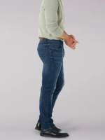 Lee Men Extreme Motion 4-Way Stretch Slim Straight Jean Royal Pain Clothing 480T632 - Image 3