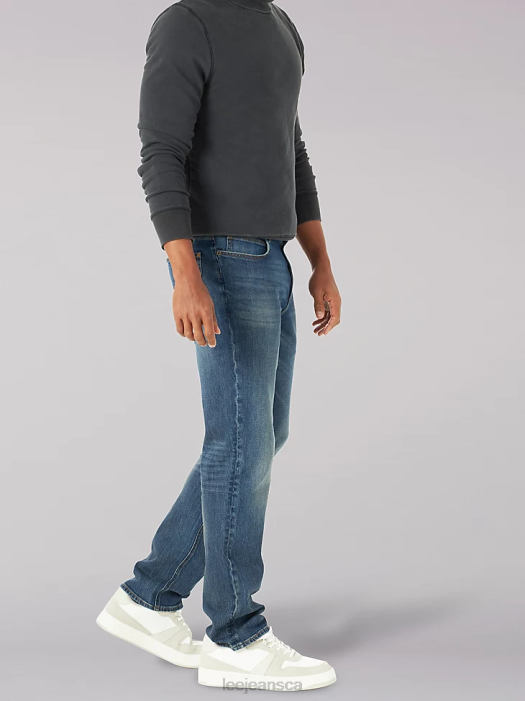 Lee Men Extreme Motion 4-Way Stretch Slim Straight Jean Wallace Clothing 480T630 - Image 3
