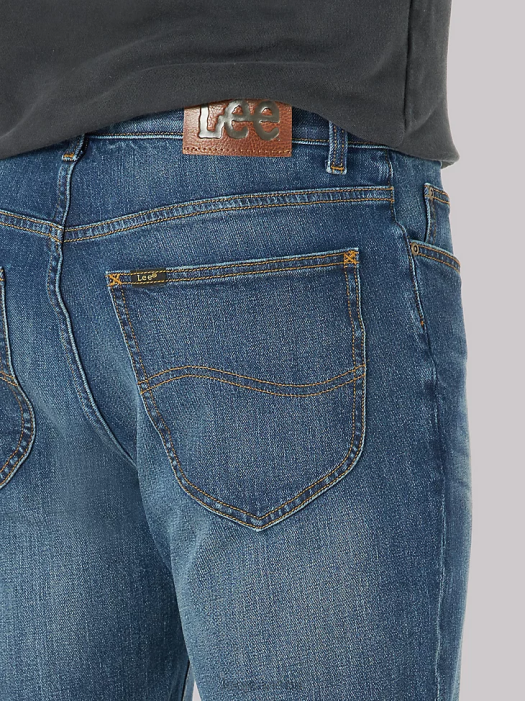 Lee Men Extreme Motion 4-Way Stretch Slim Straight Jean Wallace Clothing 480T630 - Image 4