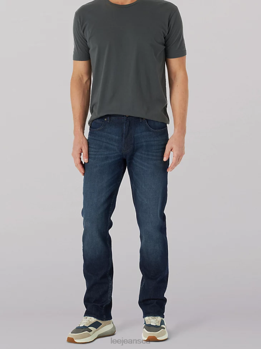 Lee Men Extreme Motion 4-Way Stretch Straight Tapered Jean Counter Punch Clothing 480T636 - Image 1
