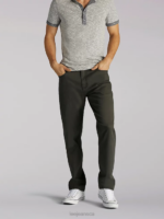 Lee Men Extreme Motion Athletic Tapered Leg Jean (Big & Tall) Dark Grey Clothing 480T691
