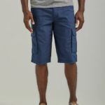 Lee Men Extreme Motion Cameron Relaxed Fit Cargo Short Navy Clothing 480T979