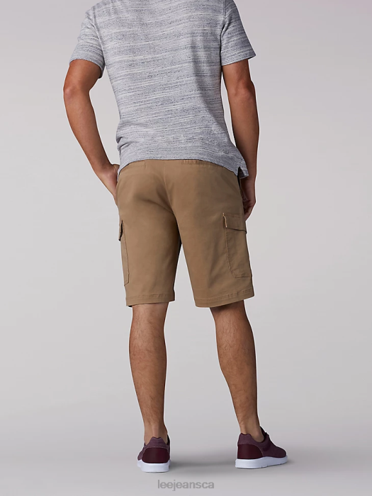 Lee Men Extreme Motion Cargo Short (Big & Tall) Original Khaki Clothing 480T1058 - Image 2