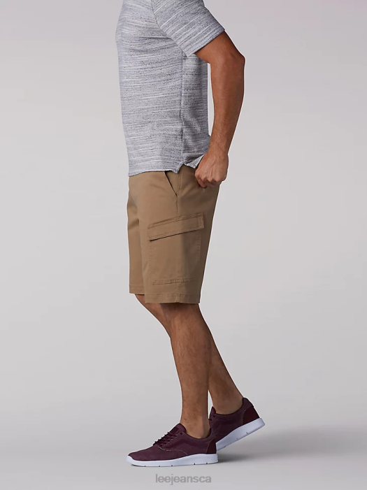 Lee Men Extreme Motion Cargo Short (Big & Tall) Original Khaki Clothing 480T1058 - Image 3