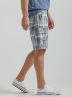 Lee Men Extreme Motion Carolina Cargo Short Basic Gray Plaid Clothing 480T984 - Image 3
