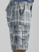 Lee Men Extreme Motion Carolina Cargo Short Basic Gray Plaid Clothing 480T984 - Image 5